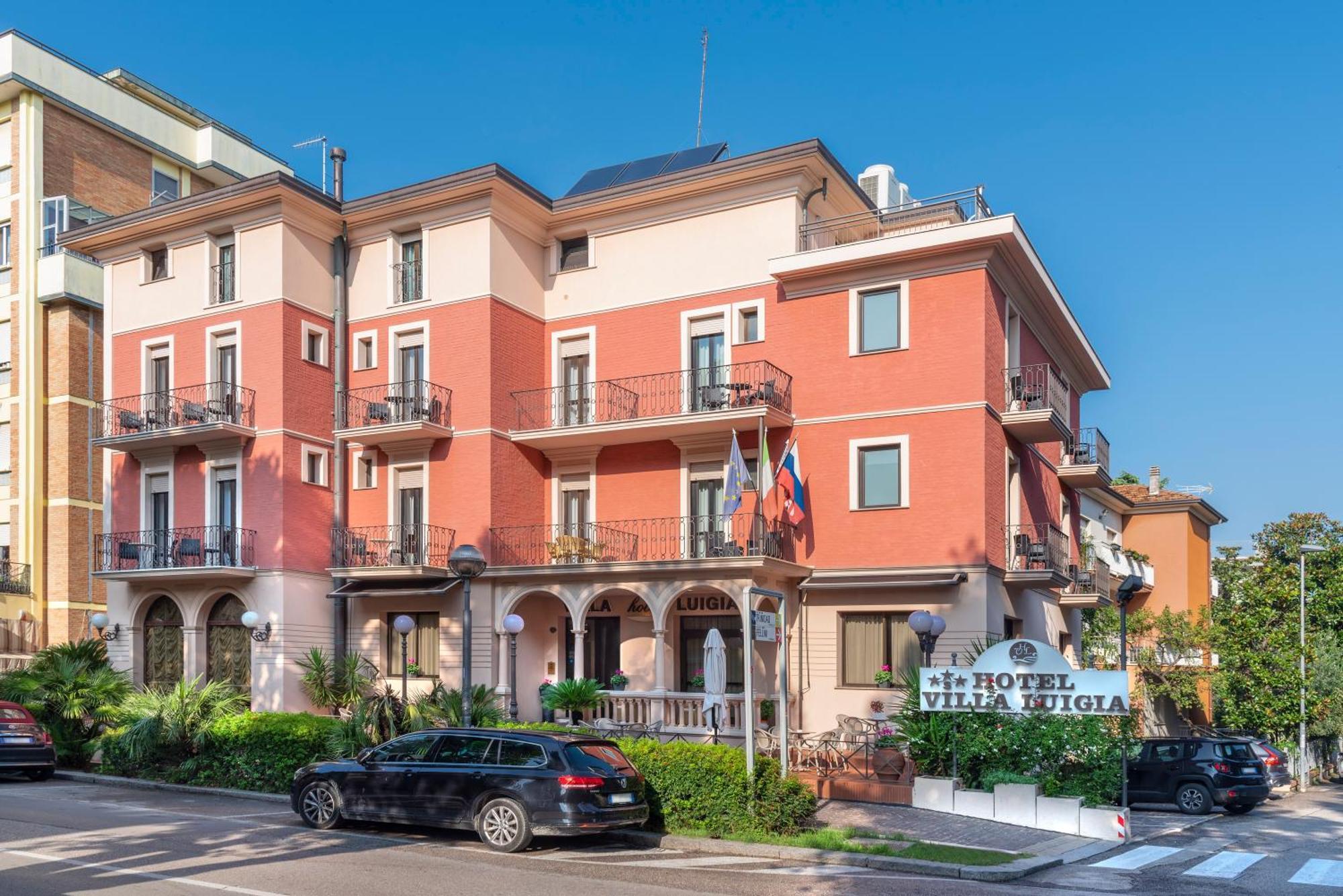 רימיני Hotel Villa Luigia מראה חיצוני תמונה
