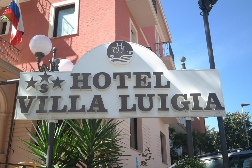 רימיני Hotel Villa Luigia מראה חיצוני תמונה