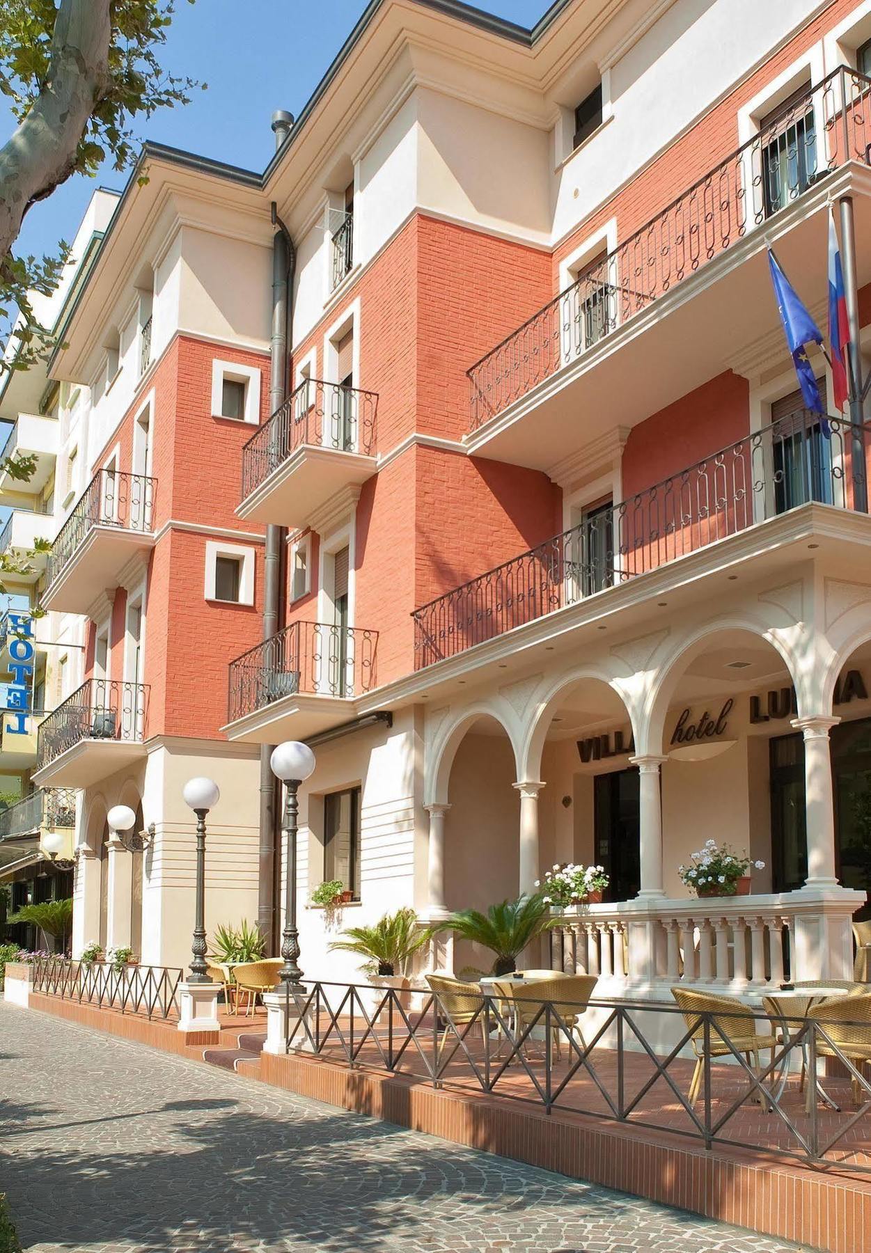 רימיני Hotel Villa Luigia מראה חיצוני תמונה